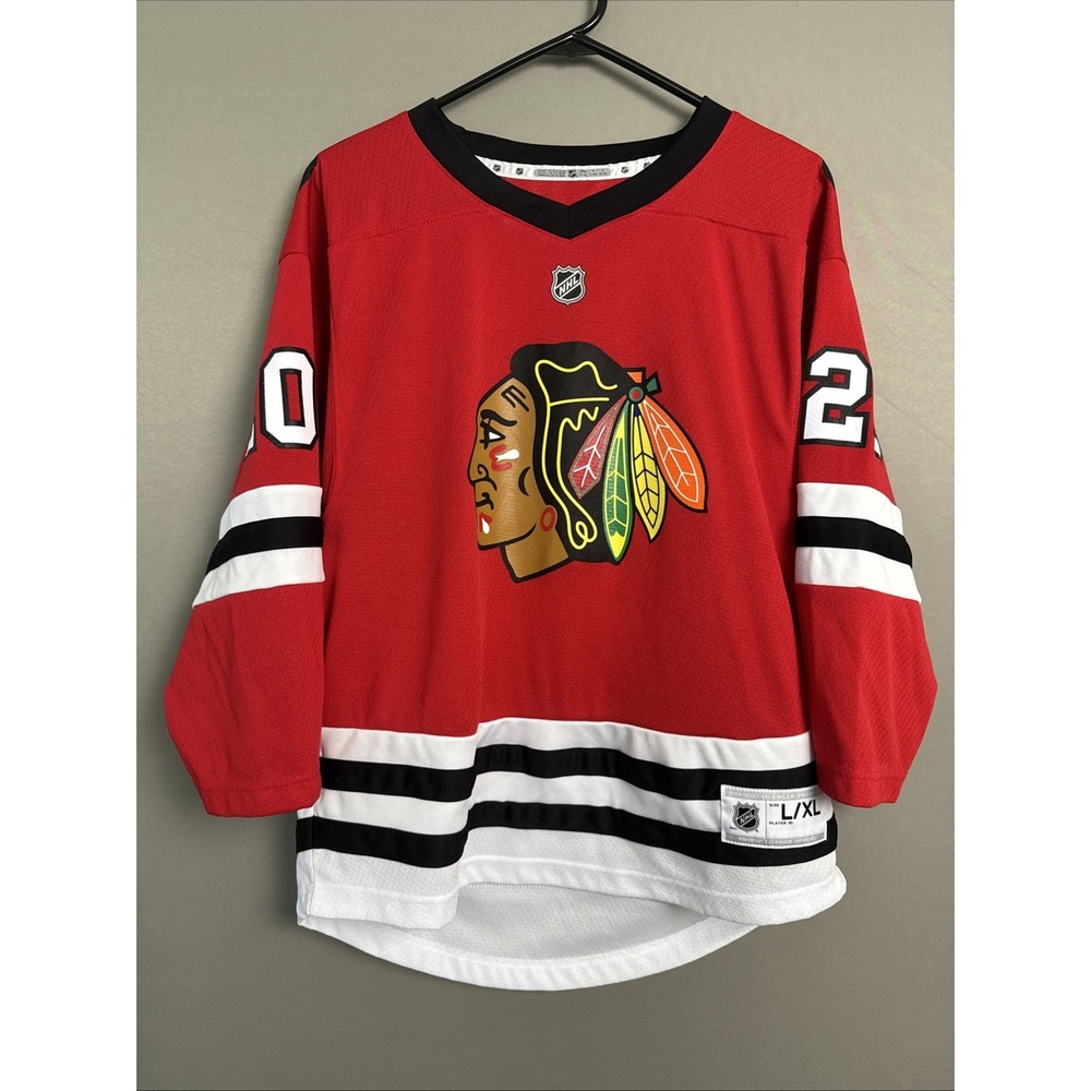 NHL Jersey Chicago Blackhawks Brandon Saad Red sz Large/XL